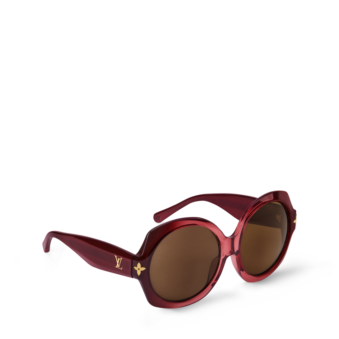 LV Aura Flower Round Sunglasses S00 - Accessories Z3326U | LOUIS